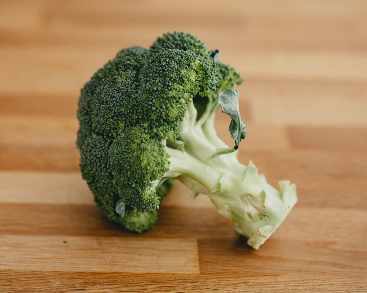 Fresh green broccoli