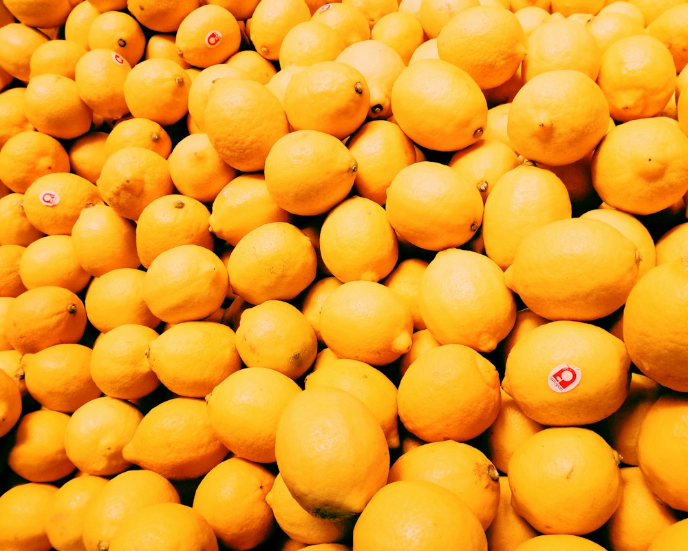 Fresh lemons